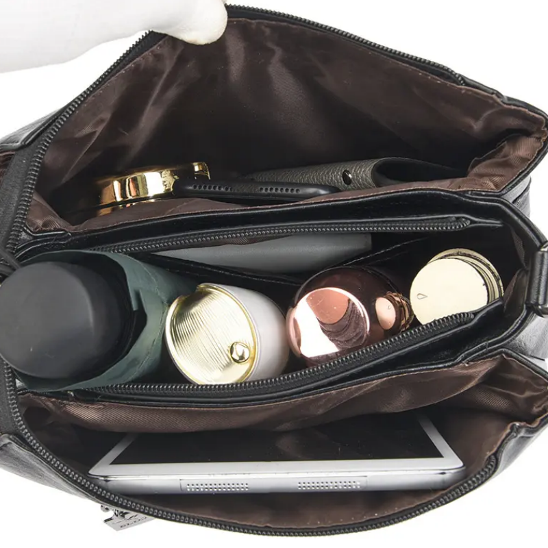 🔥Retro Large-Capacity Multilayer Shoulder Bag