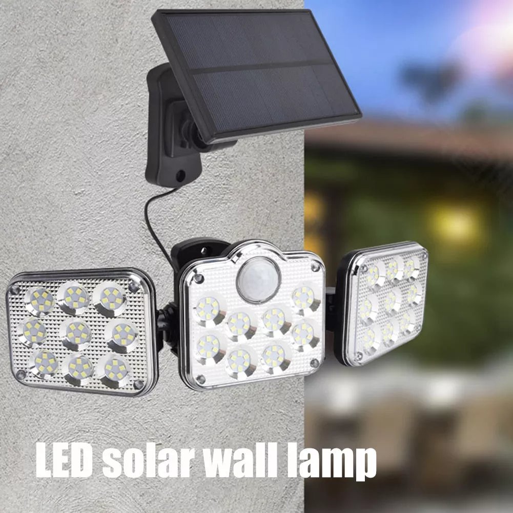 Waterproof Triple Solar LED with Motion Sensor – lionclay