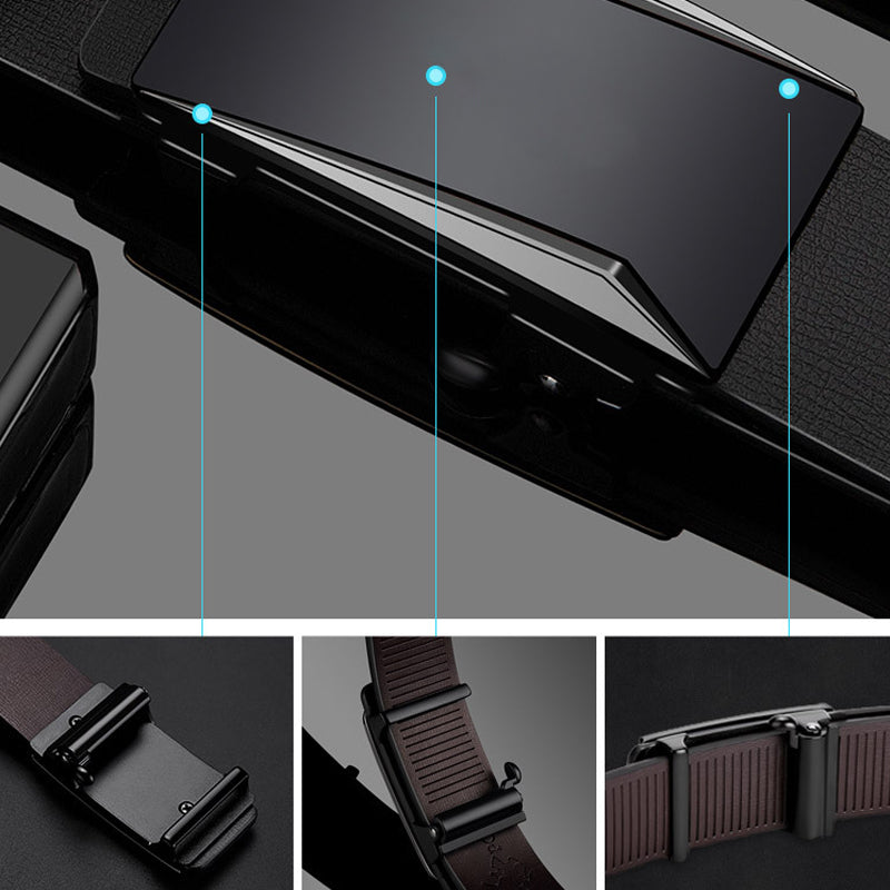 Men's Fashionable & Scratch-Resistant Leather Belt