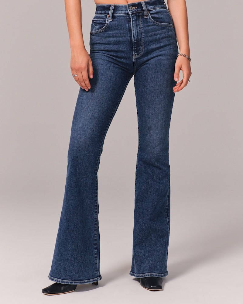 🎅🔥 Ultra High Rise Stretch Flare Jean