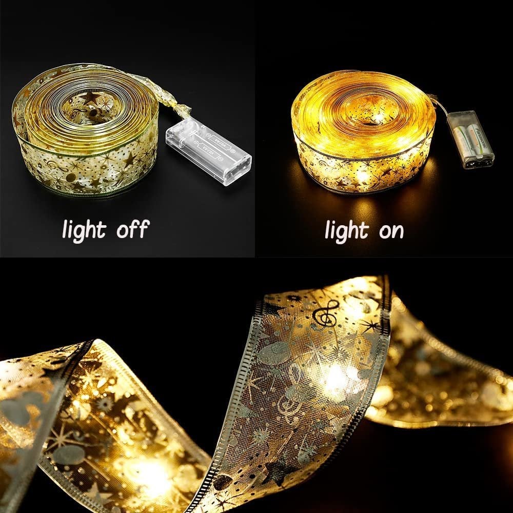 🎄Special Gift - CHRISTMAS RIBBON FAIRY LIGHTS