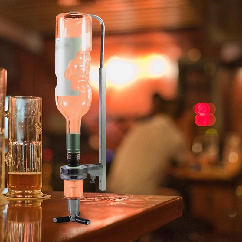 🔥Wall-mounted quantitative spirit dispenser for one bottle