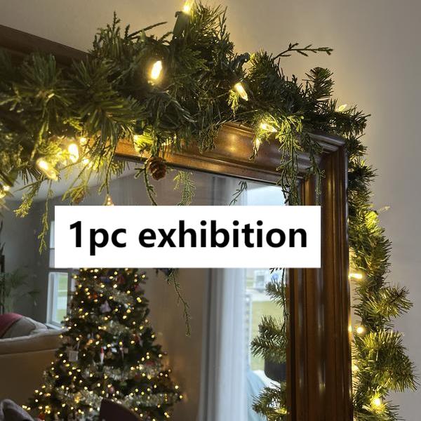 💕Lush Artificial Cedar Garland
