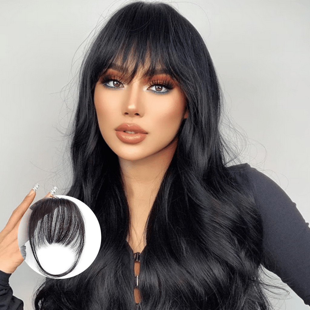 🎁Clip in Bangs (High temperature filament)