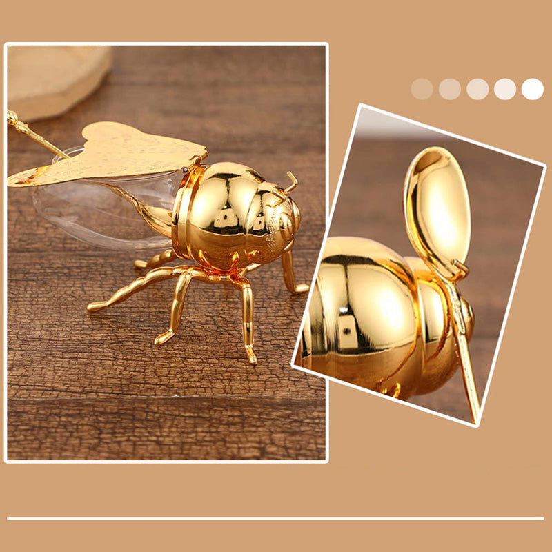 🍯Creative retro honey jar in the shape of a bee