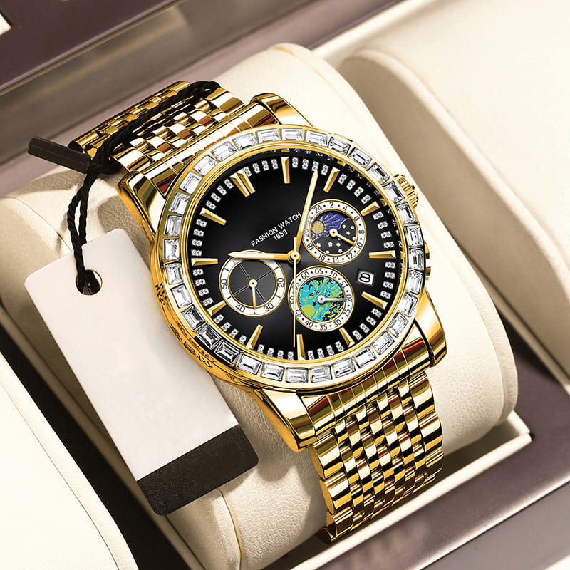 💎Men’s Luxury Steel Quartz Watch