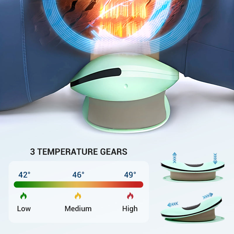 ✅Electric Lumbar Traction Device with Thermal Therapy