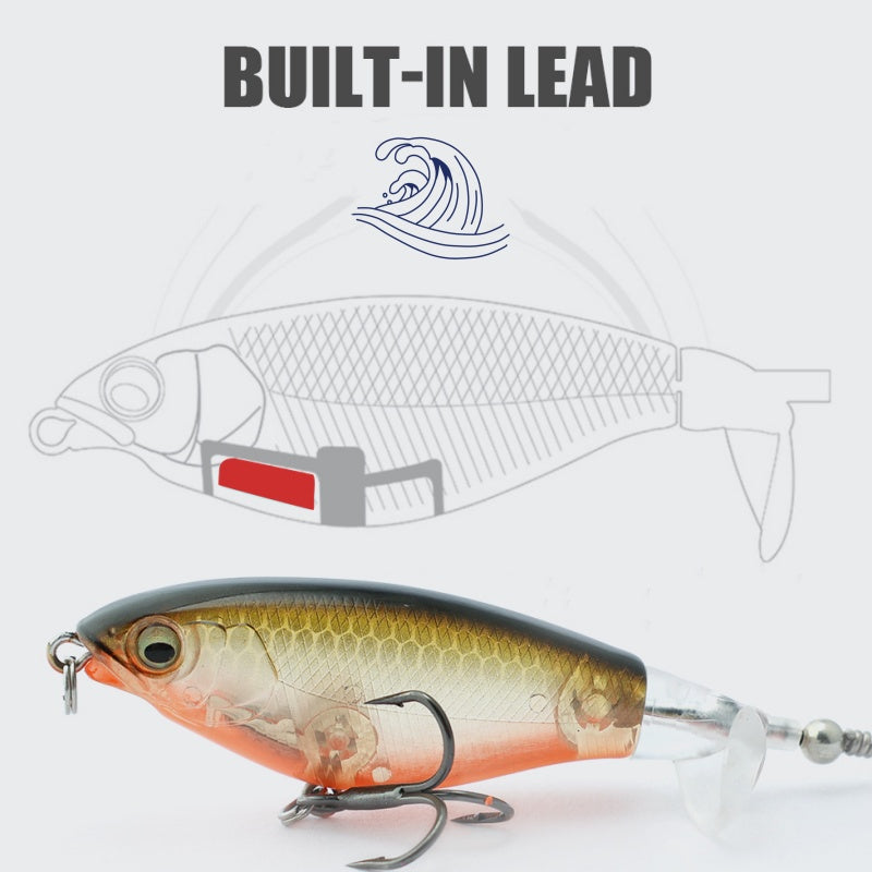 🎉❄️6.5g/12g propeller surface lure bionic fish hook❄️