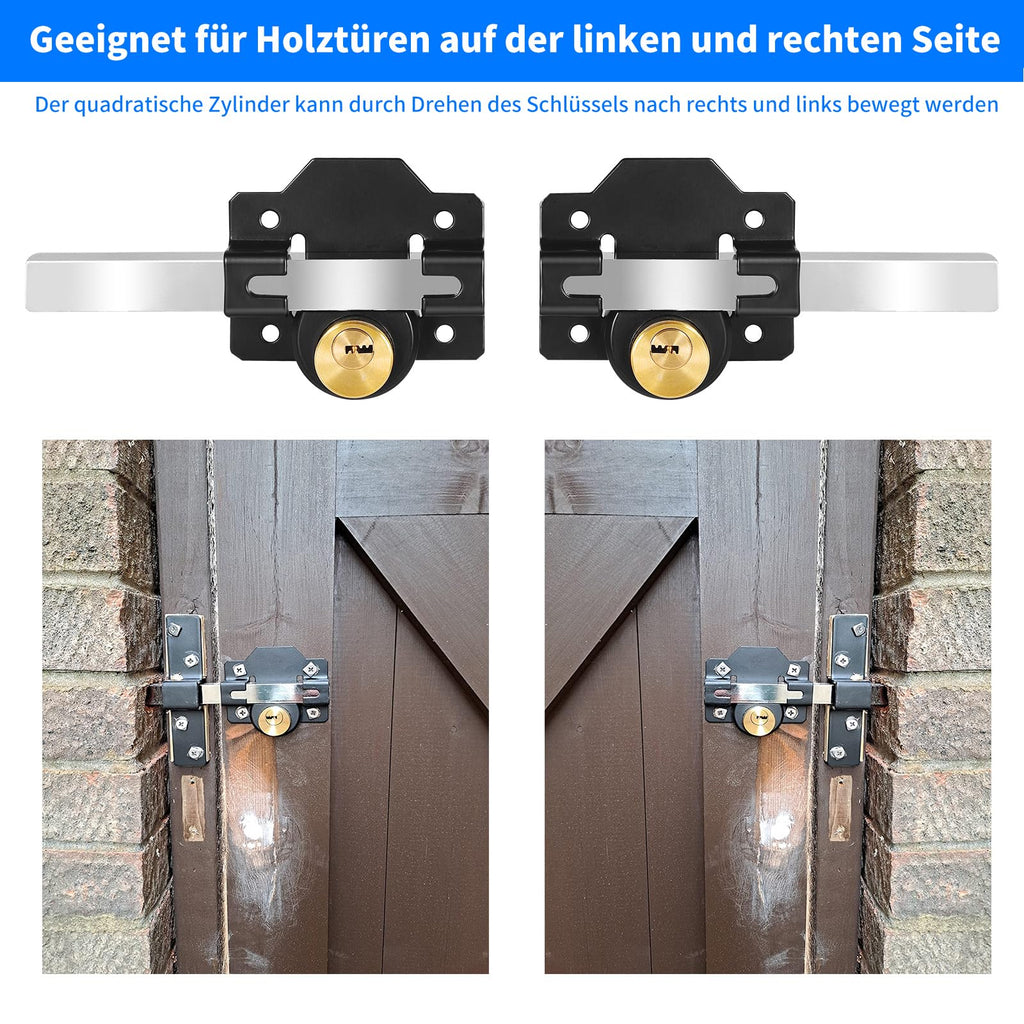💥Long Throw Gate Lock-The Unbreakable Gate Lock💥