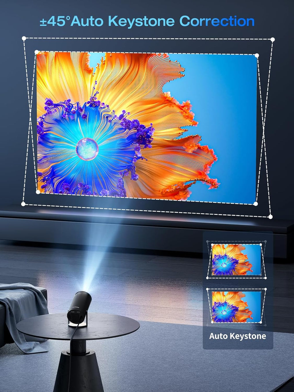 🎉Mini Projector - 4K FHD 1080P Supported 🎥