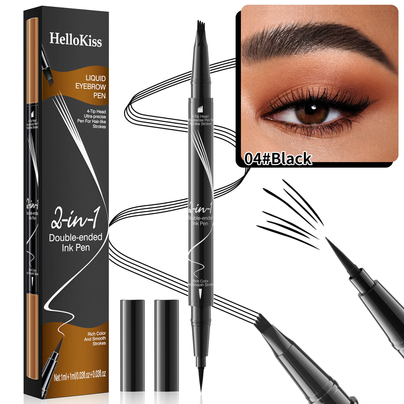 🔥BUY 1 GET 1 FREE💖Microblading Eyebrow Pencil 💥EACH ONLY $8.5💥