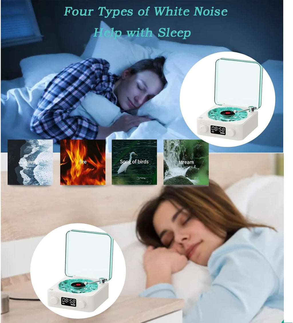 Bluetooth Lunar Waves Retro Vinyl Speaker