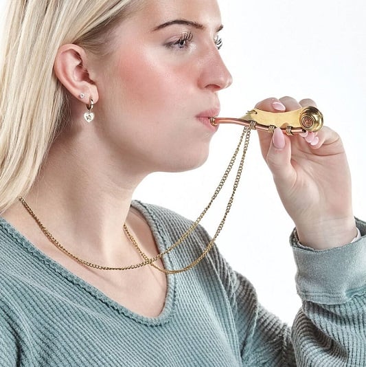 Pure Handmade Brass r Finely Made Sailor's Whistle