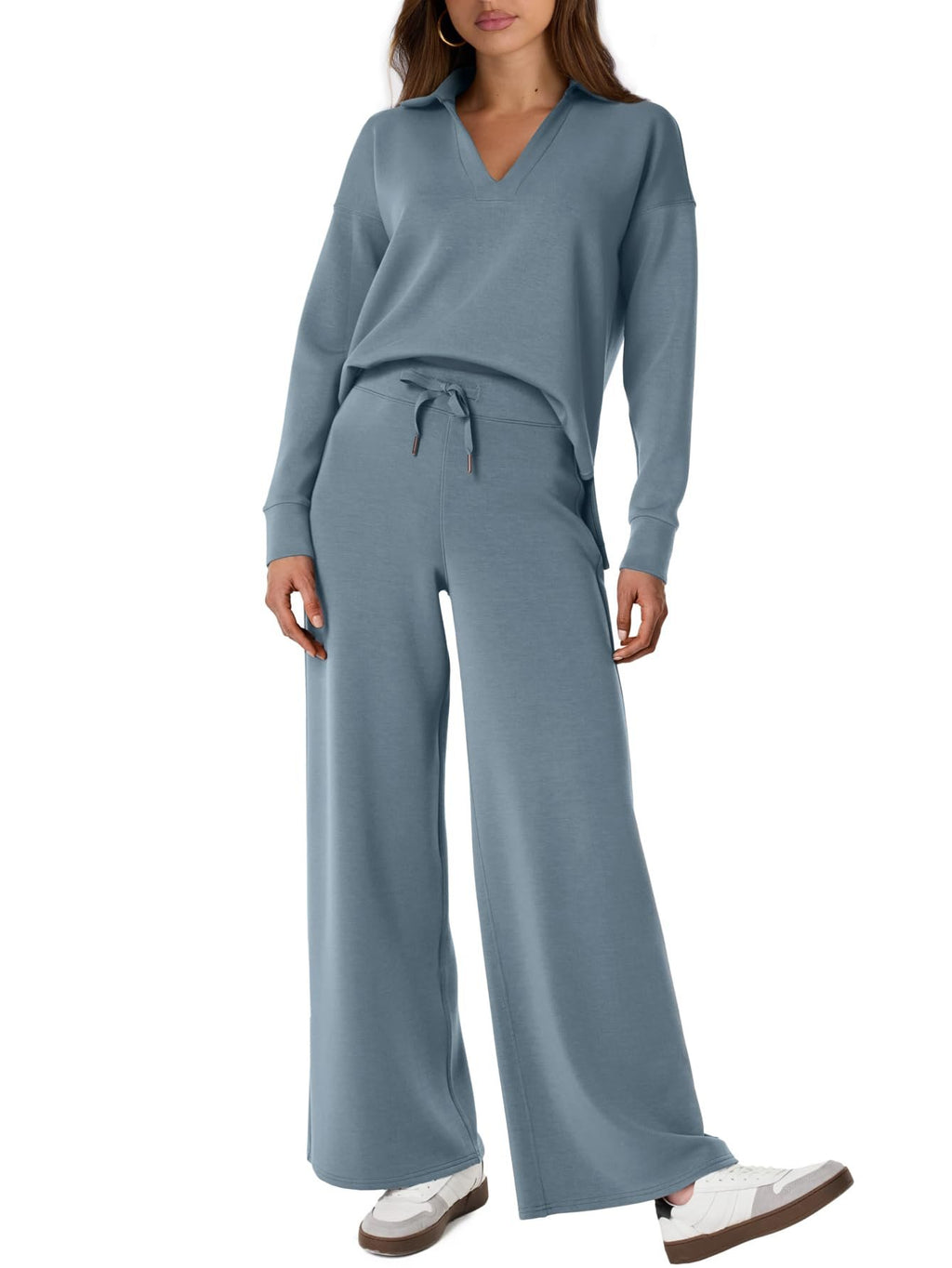 🔥Last Day Free Shipping-Women's 2 Piece Sets Outfits Casual Long Sleeve Sweatsuits Sets