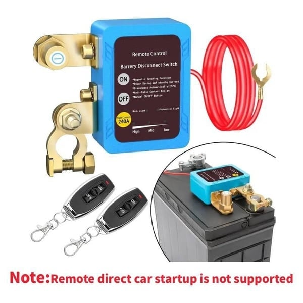 🔥🔒⚡Remote control of car devices for anti-theft safety