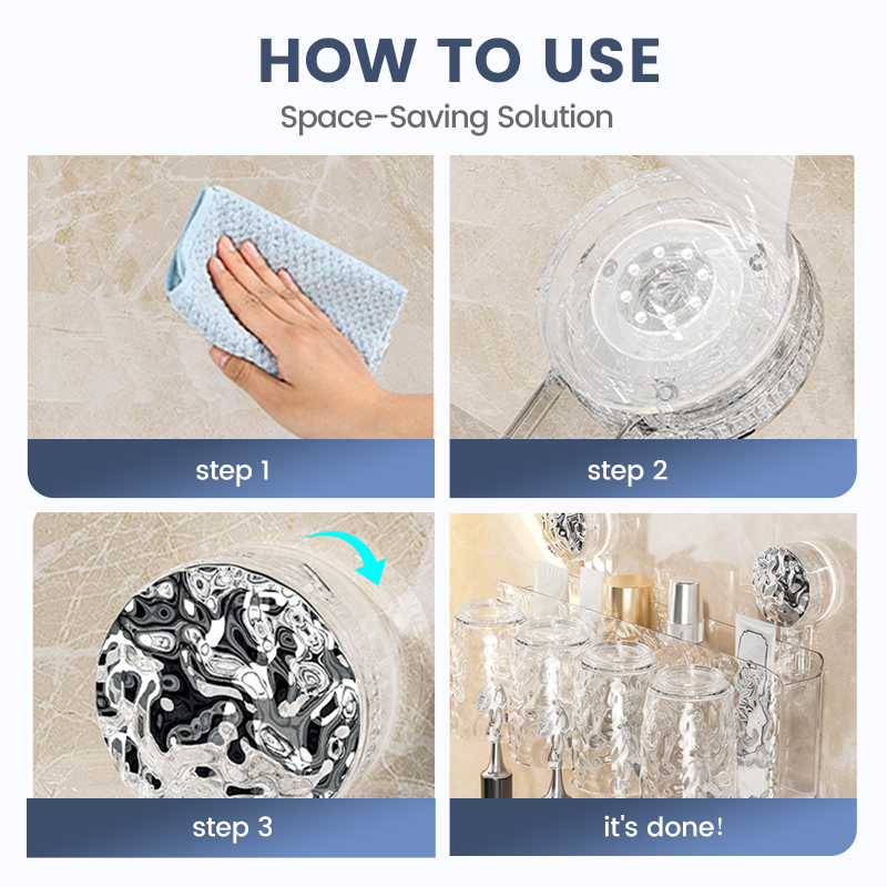 🔥Wall-Mounted Toothbrush Holder