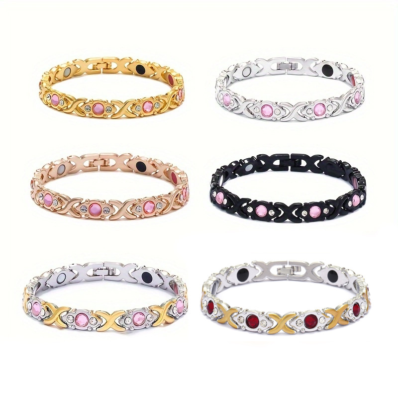 🎁 Women’s Elegant Adjustable Rhinestone Bracelet