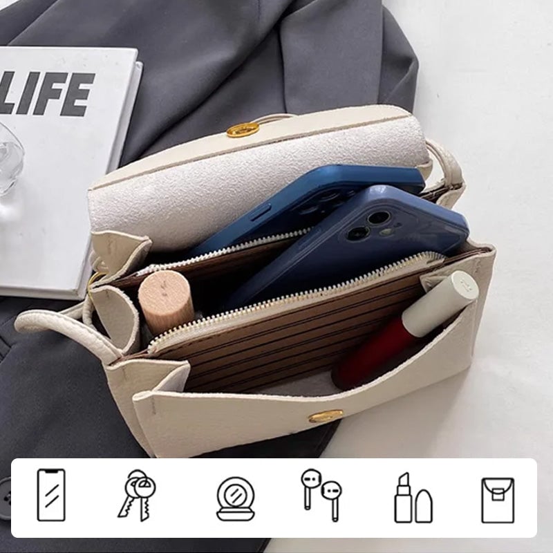 🔥Women's  High end Fashion Crossbody Bag with Elephant Pendant👜