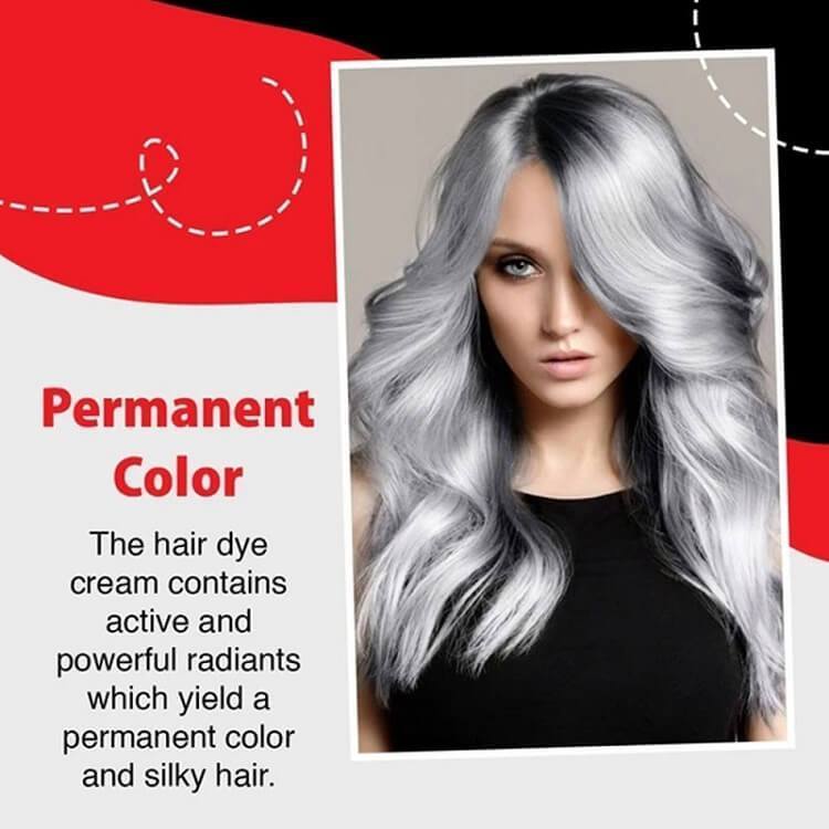 Gray Hair Dye Cream
