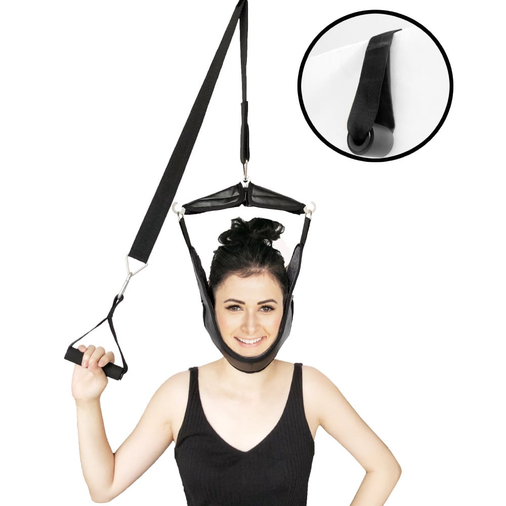 🔥Stretch Away Neck Tension Anytime, Anywhere – The Ultimate Portable Neck Stretcher