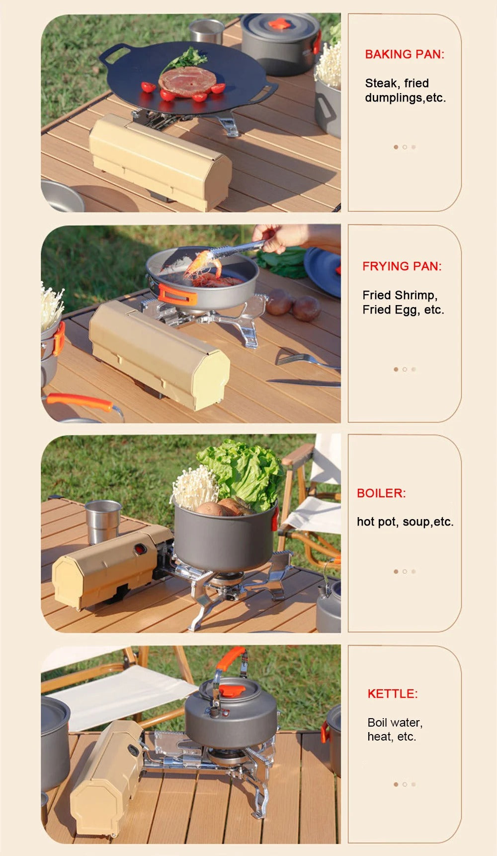 ⏳Portable Folding Stove