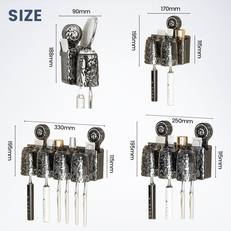 🔥Wall-Mounted Toothbrush Holder