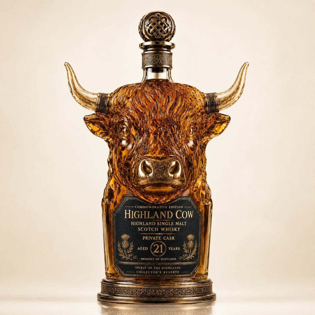 🔥Highland Cow Private Cask 21 Years Whisky Bottle