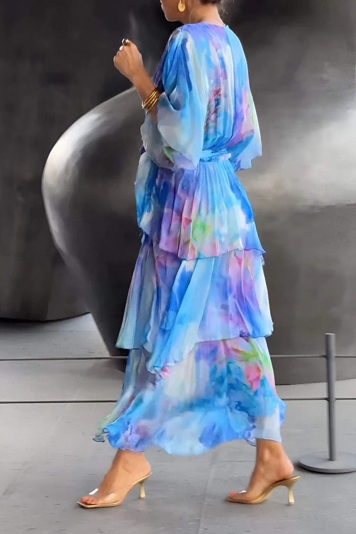 Elegant Chiffon Dress – Effortless Grace for Every Occasion