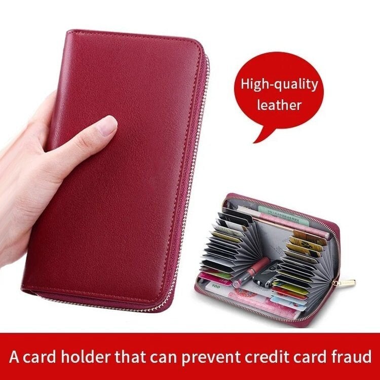 🔥Unisex Anti-Credit Card Fraud Multi-compartment Wallet