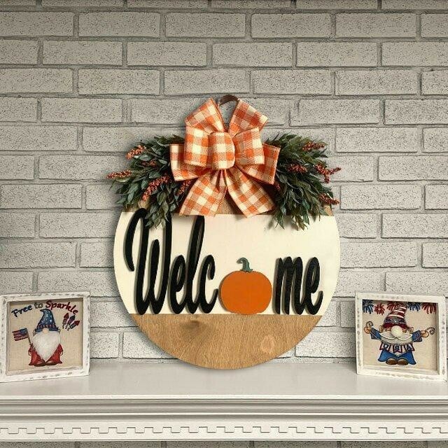 New Fall Door hanger-Autumn Nature Decoration