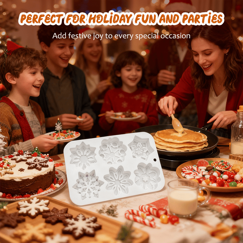 Snowflake Silicone Molds