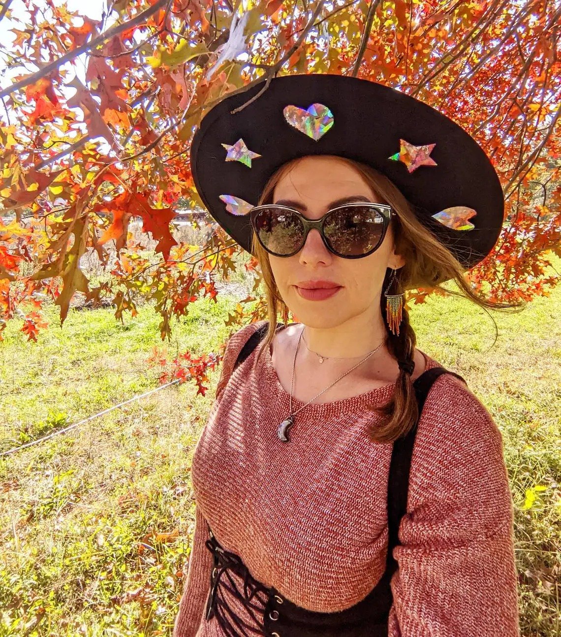 🔥Suncatcher Cowgirl Straw Prism Hat