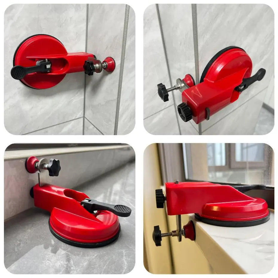 Suction Cup Tile Fixer Gradienter Bracket