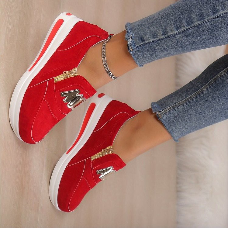 🔥👍Women's Casual Platform Slip-on Orthopedic Sneakers👞
