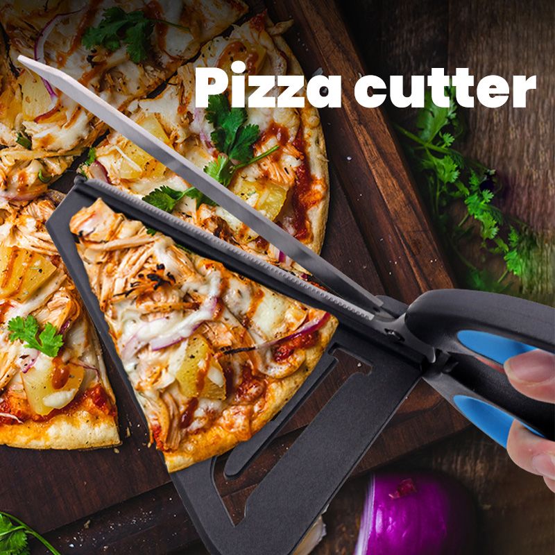 🔥3-in-1 Stainless Steel Pizza Scissors