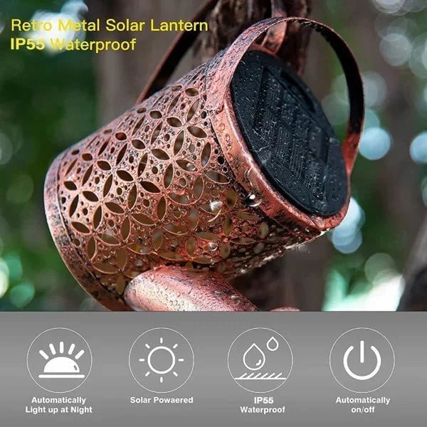 💦 Mother's Day Solar Waterfall Lights💐