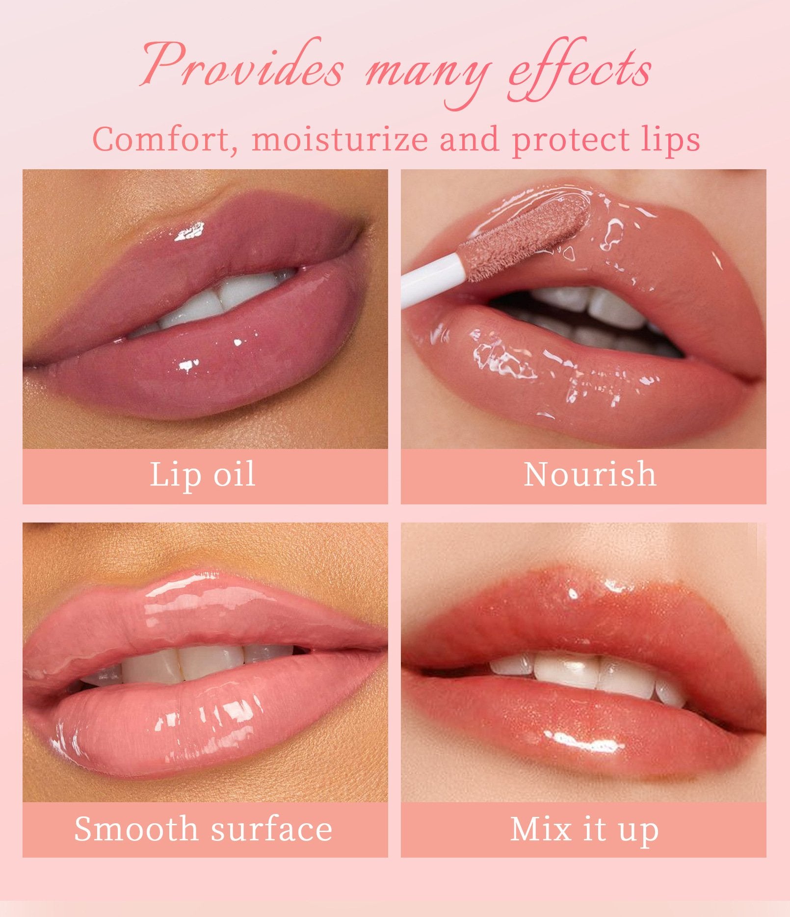 Seven Colors Fruit Flavored Lip Oil