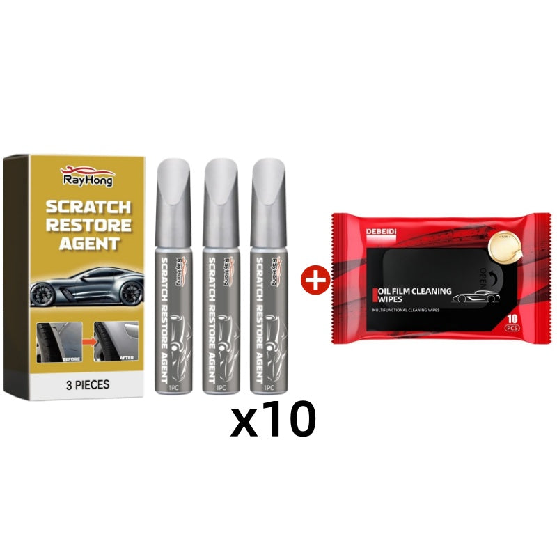 Magic Car Scratch Repair Pen – Fix rim scratches in minutes. Permanent, no‐drip formula. Includes clear coat. ✨🔧