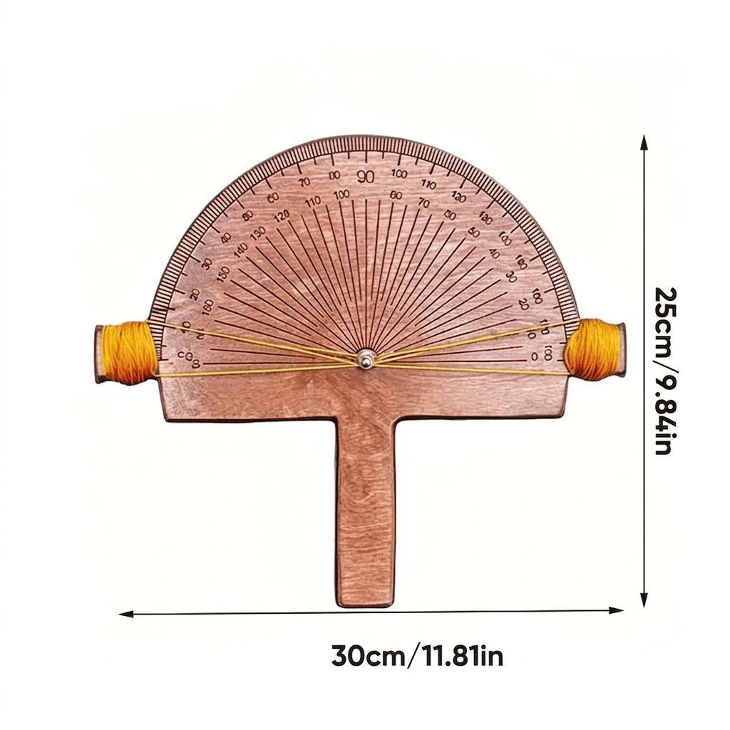 Handcrafted Wooden Precision Angle Finder