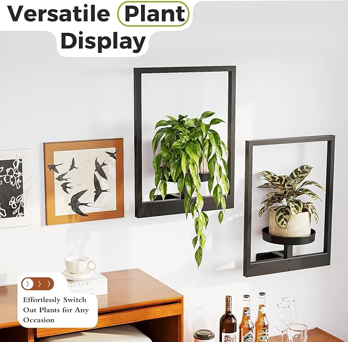 Metal Wall Hanging Plant Holder