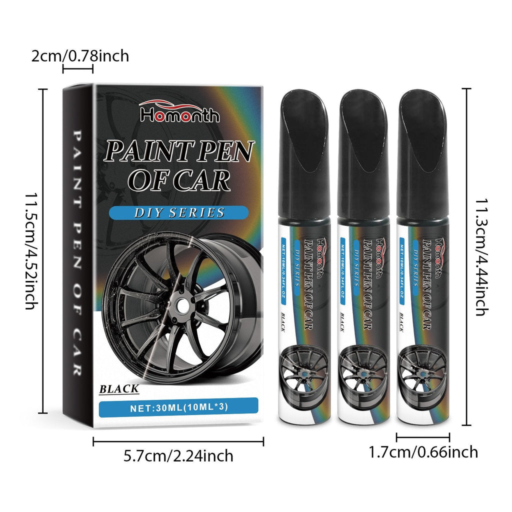 Magic Car Scratch Repair Pen – Fix rim scratches in minutes. Permanent, no‐drip formula. Includes clear coat. ✨🔧