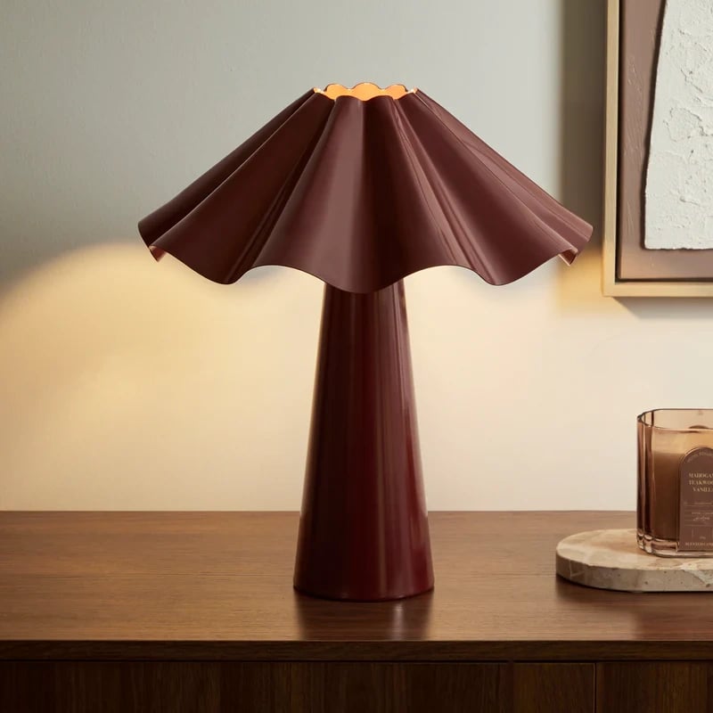 ⚡Black Friday Special Sale⚡Zola Table Lamp Cabernet