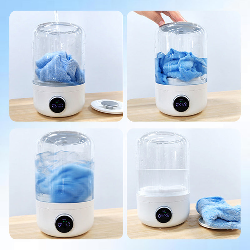 🔥😍Portable Rechargeable Mini Washing Machine for Underwear!