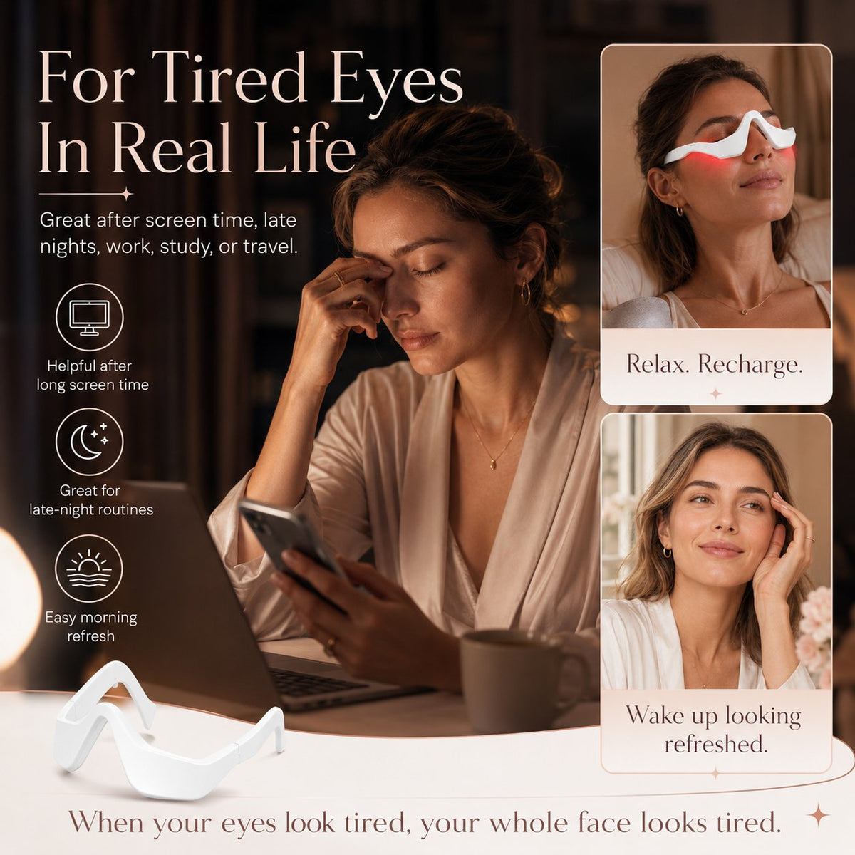 Red Light Eye Massager