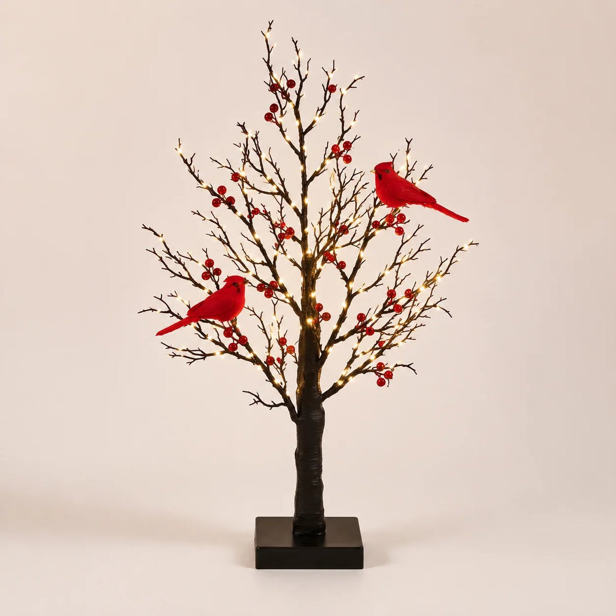 🔥HOT SALE🔥 ✨ 2026 Vintage Glowing Cardinal Tree
