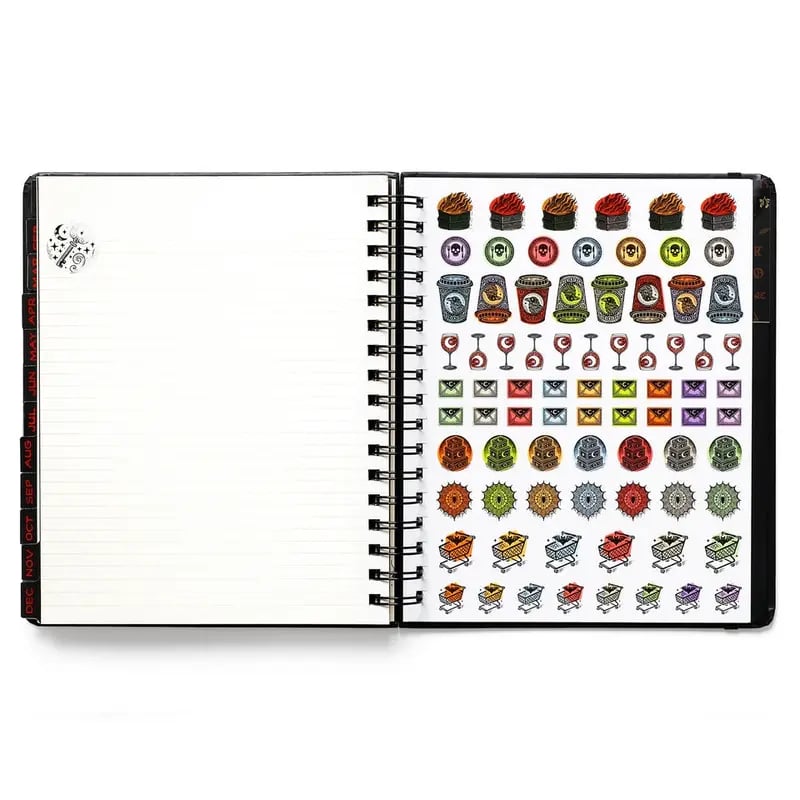 📚🧙‍♀️Waiting for the Night 2026 Weekly Planner🧹HARDCOVER BOOK