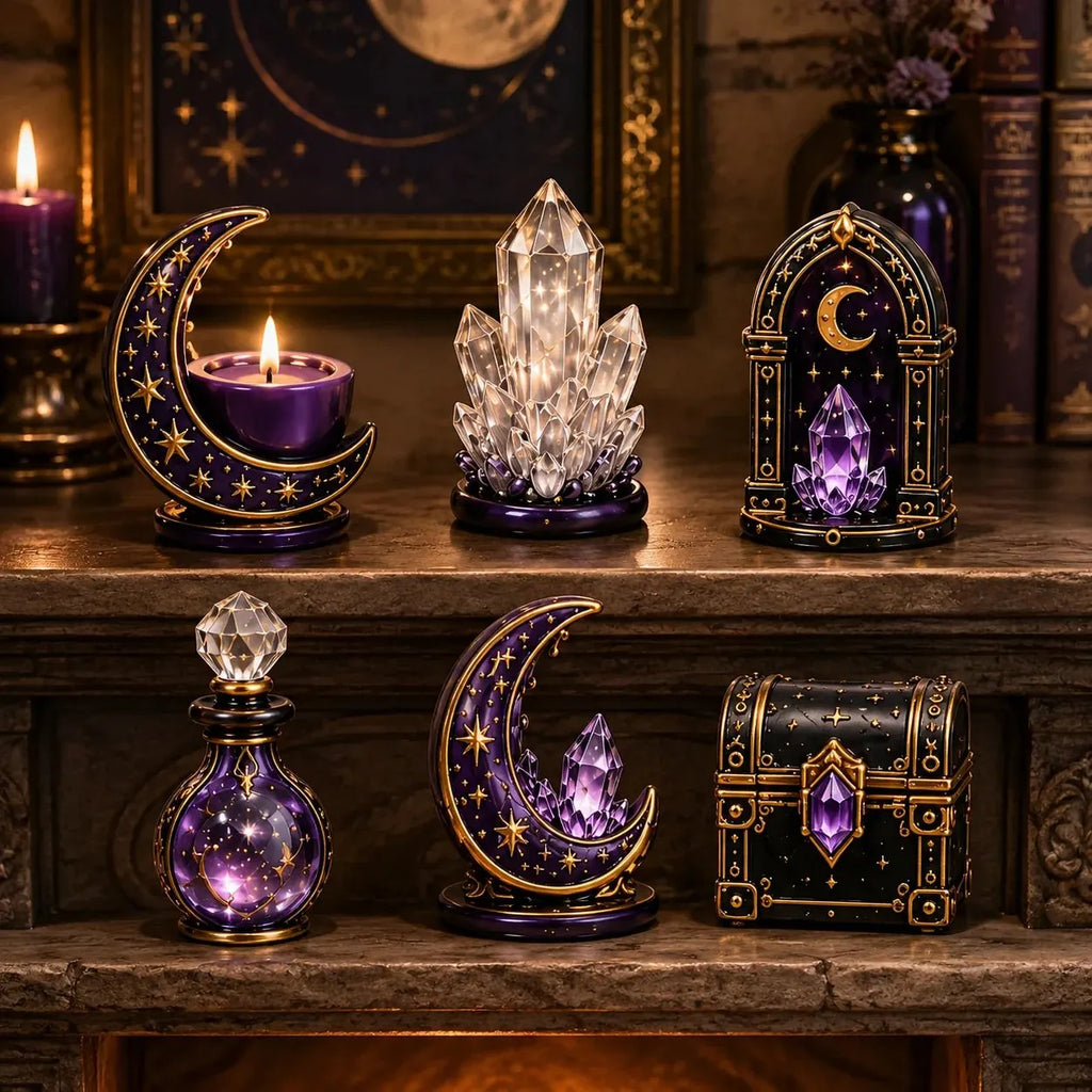| 24 Tage voller mystischer Miniaturen, kristallinspirierter Überraschungen und zauberhafter Hexen-Fantasie ✨🔮 🔮
