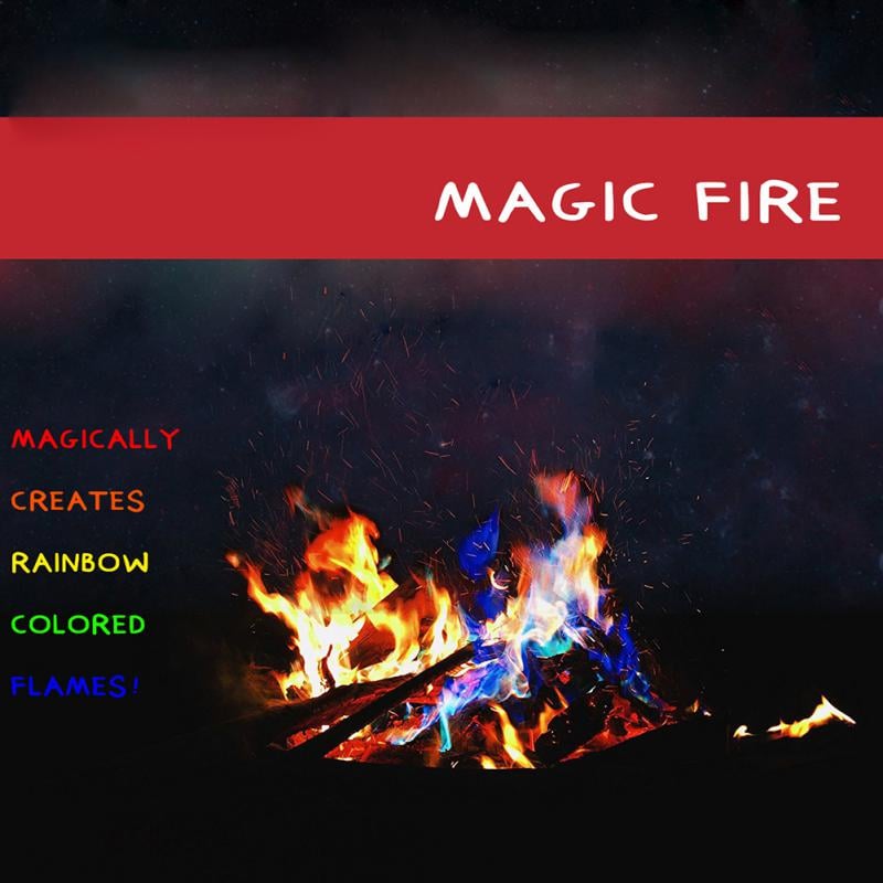 Magic Fire - Color Changing Flame Powder – lionclay