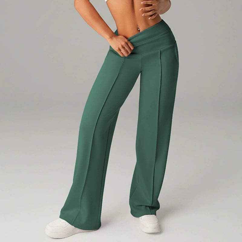 💕Women's Plain Loose Straight Leg Pants