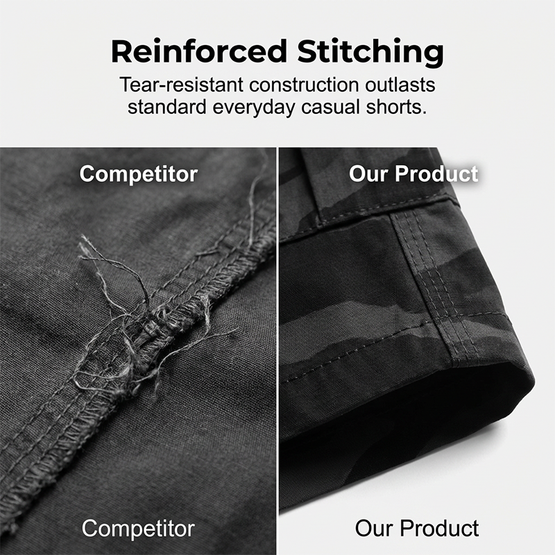 Men's Relaxed Fit Tactical Cargo Shorts